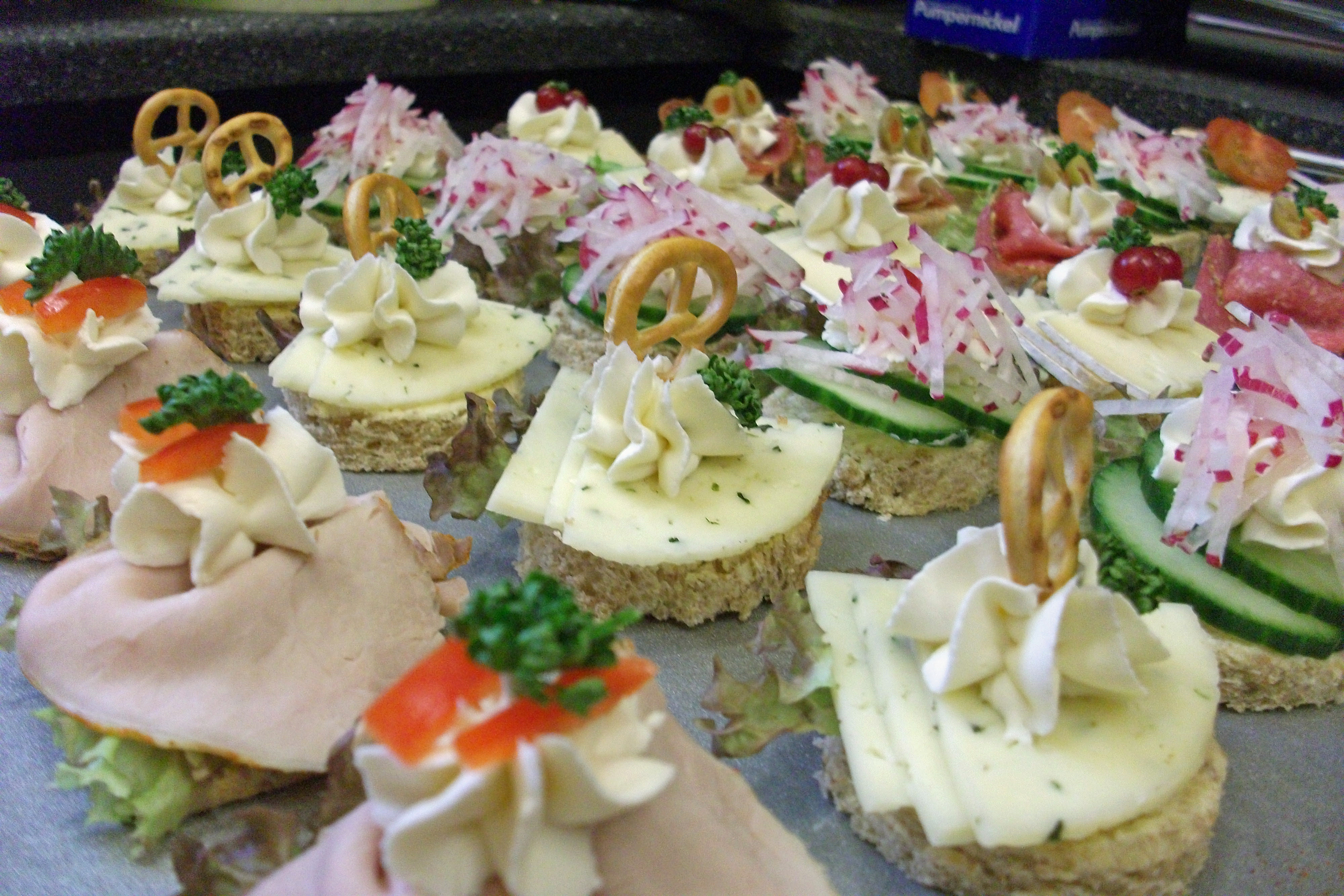 Fleischerei,Partyservice,Catering Schröder Cocktailhappen