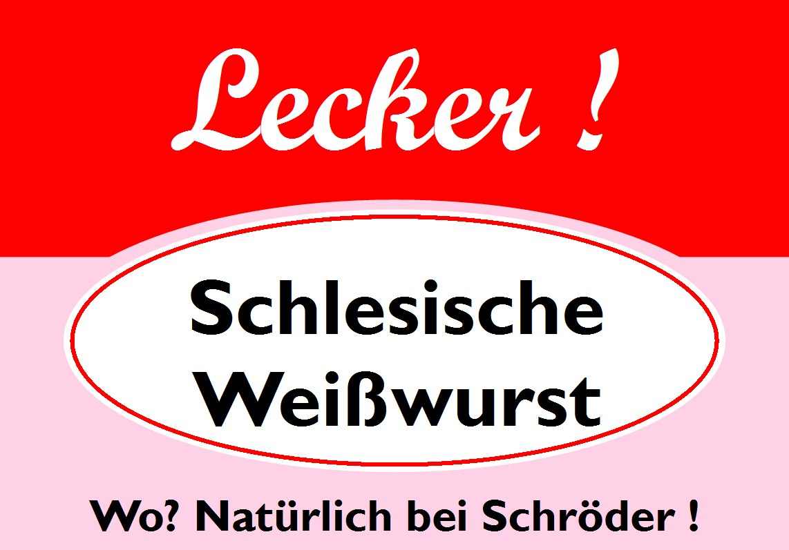 Schlesische Weiwurst
