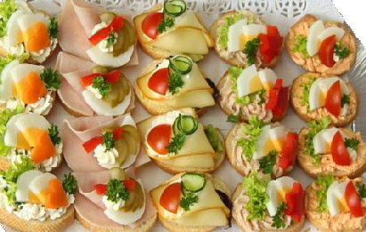 Cocktailhappen gemischt  Kse_Ei_Creme